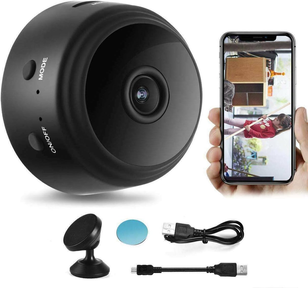 Mini cámara, visión total en tu Celular