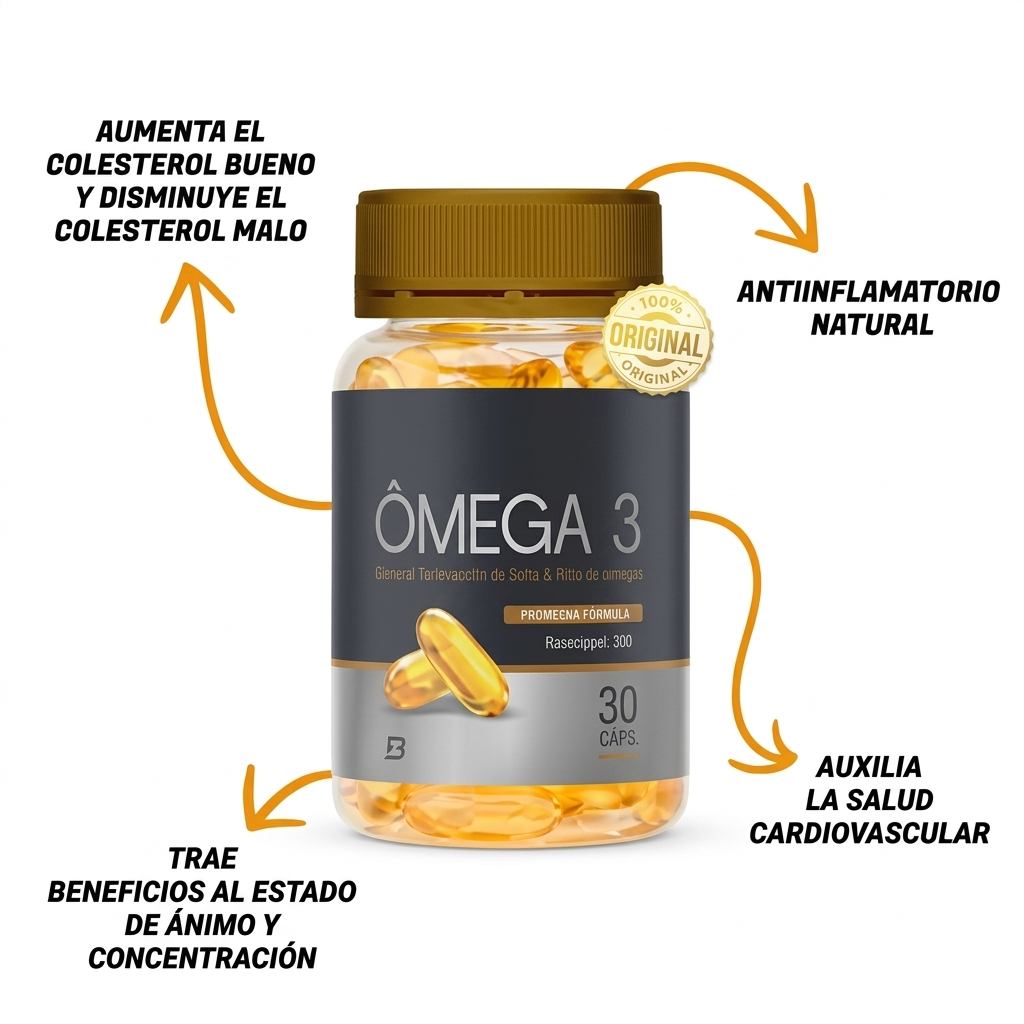 Omega 3, mejora tu salud