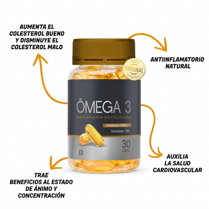 Omega 3, mejora tu salud