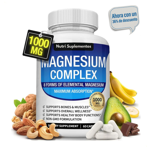 Magnesio Complex 8 Aliado para la Salud