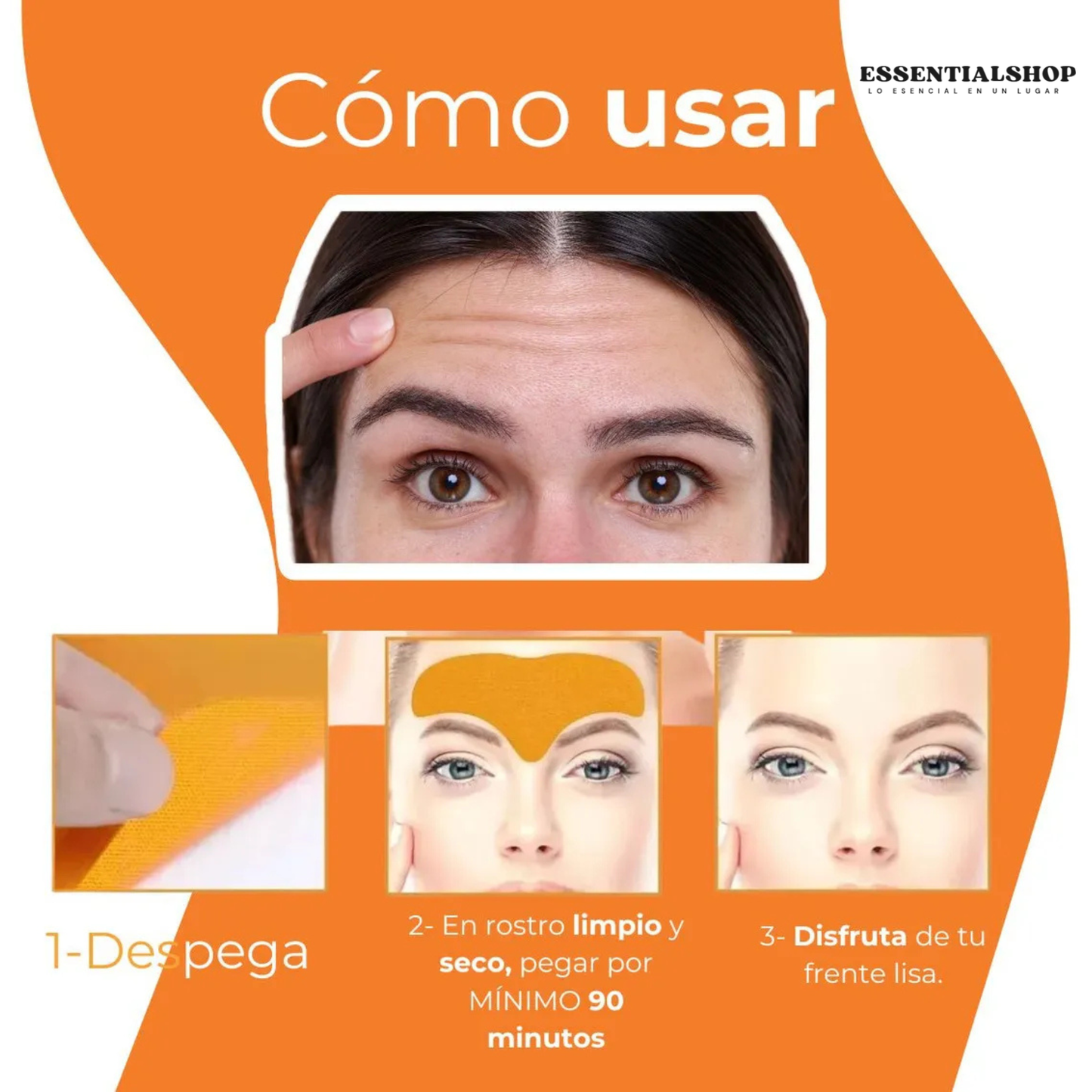 Parche Para La Frente, dile adiós a las Arrugas