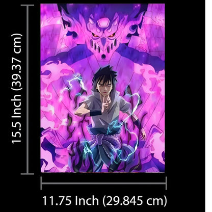 Poster Uchiha 3D